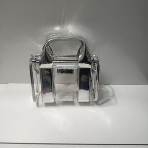 Case-Mate Shiny Silver Mini Bag